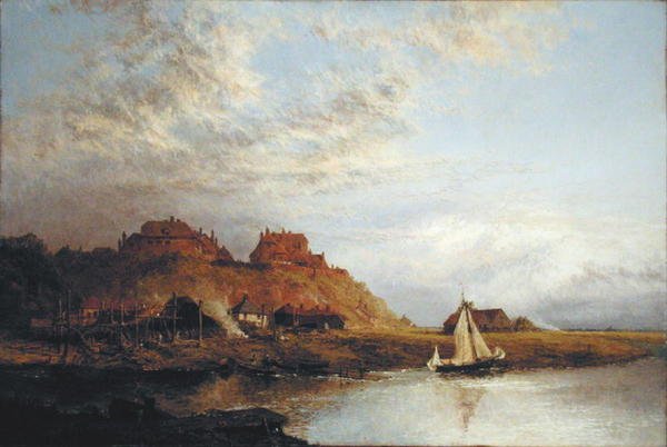 Skipsbygging på Rye av Alfred Dawson