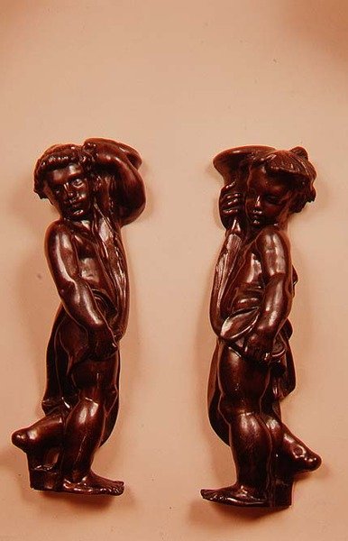 Skorsteinssmykker, ca. 1855 (bronse) av Alfred Emile Stevens