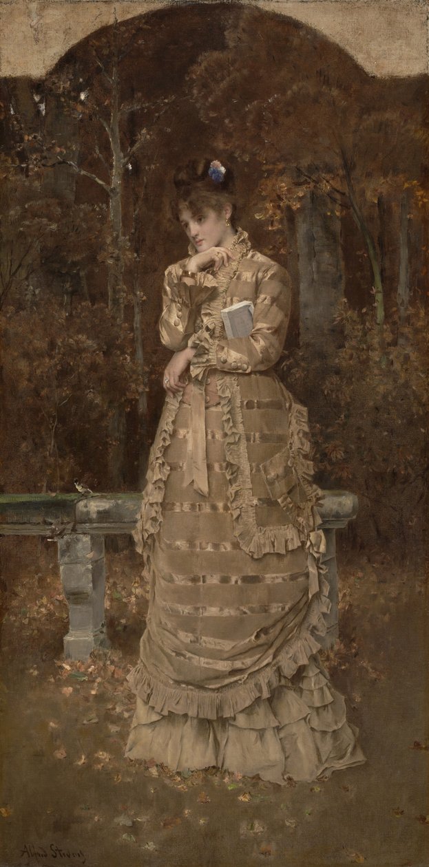 Høst, 1877 av Alfred Emile Stevens
