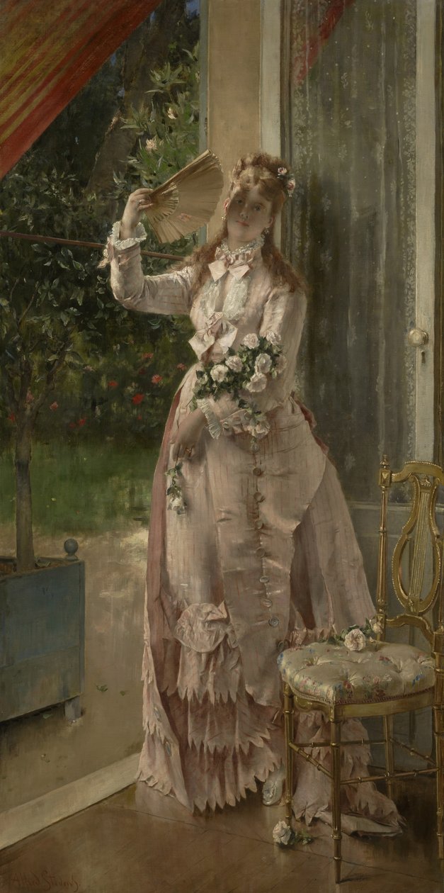 Sommeren, 1877 av Alfred Emile Stevens