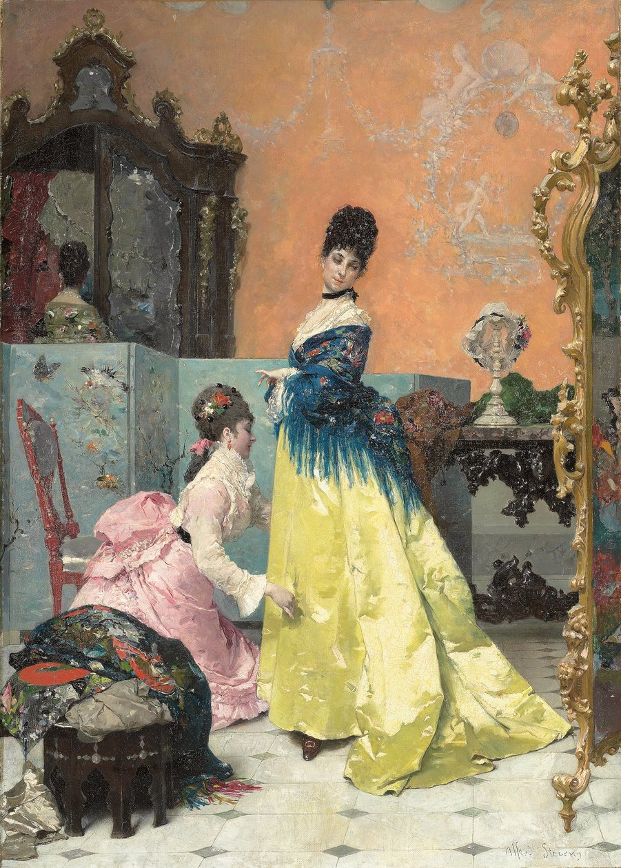 Tilpasningen, av Alfred Emile Stevens