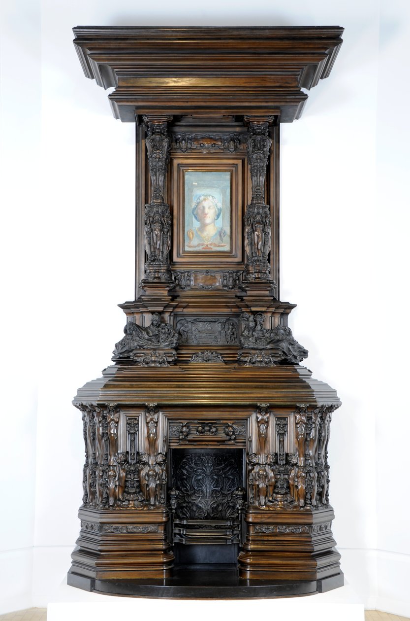 Sam Wilson Chimneypiece, ca. 1908-14 (bronse) av Alfred Gilbert