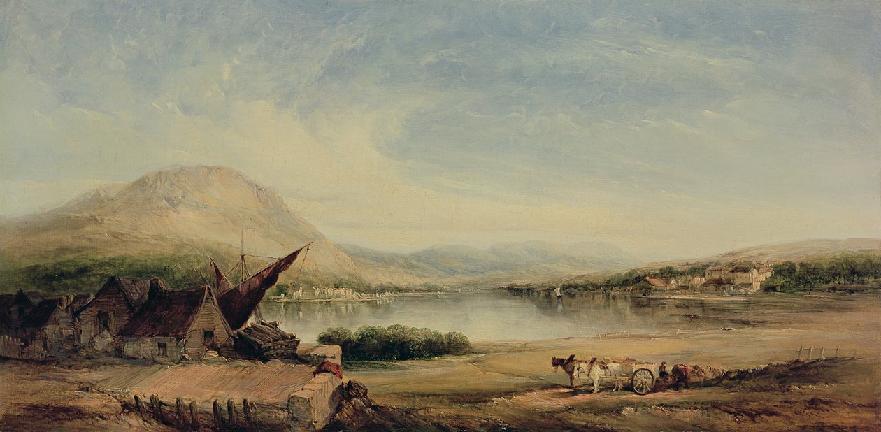 Lakeside View, 1800-tallet av Alfred Gomersal Vickers