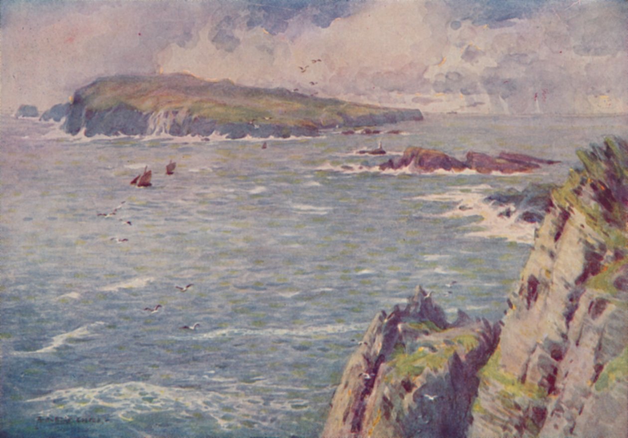 The Calf of Man, 1910 av Alfred Heaton Cooper