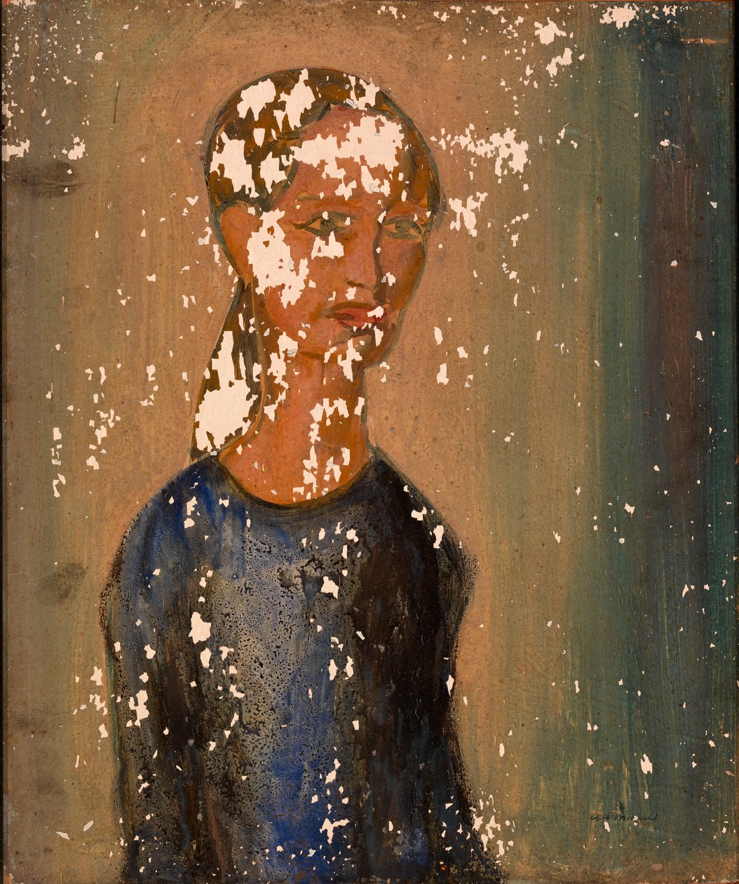 Portrett av en kvinne, 1920-1925. av Alfred Henry Maurer