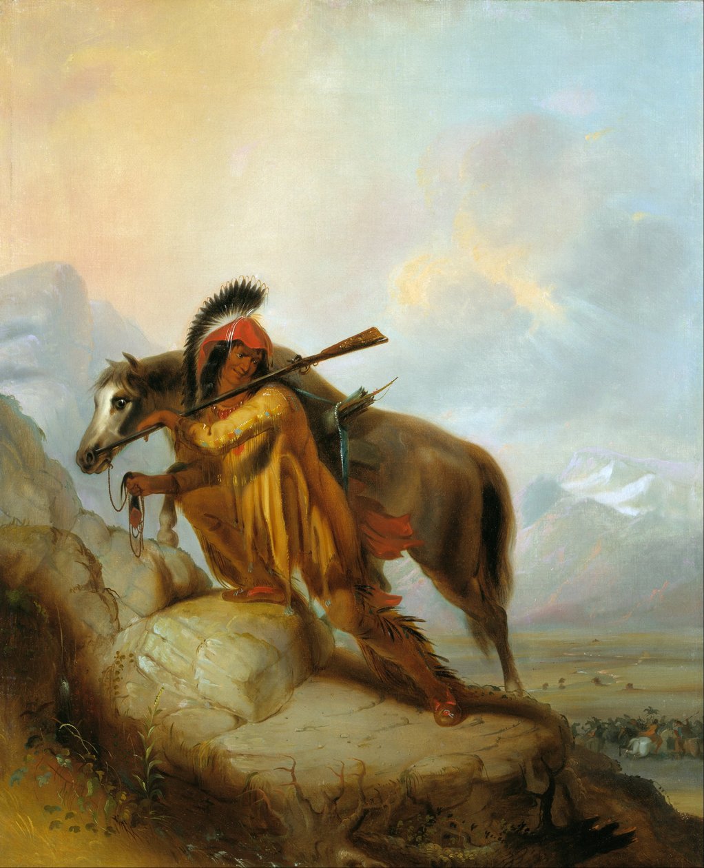 Scalplock av Alfred Jacob Miller