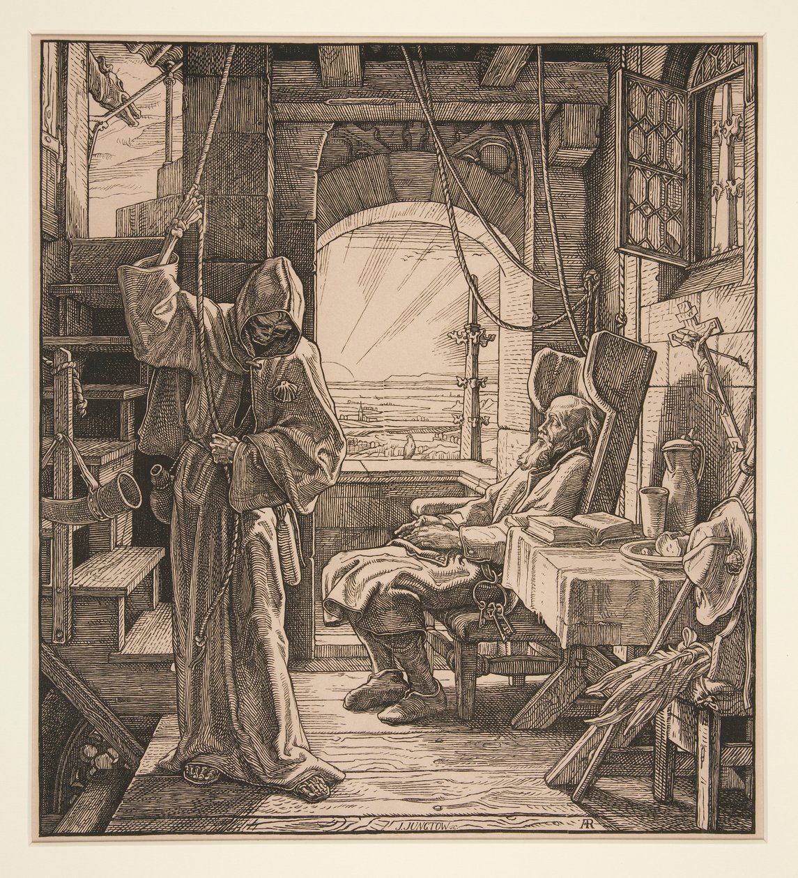 Døden som en venn av Alfred Rethel