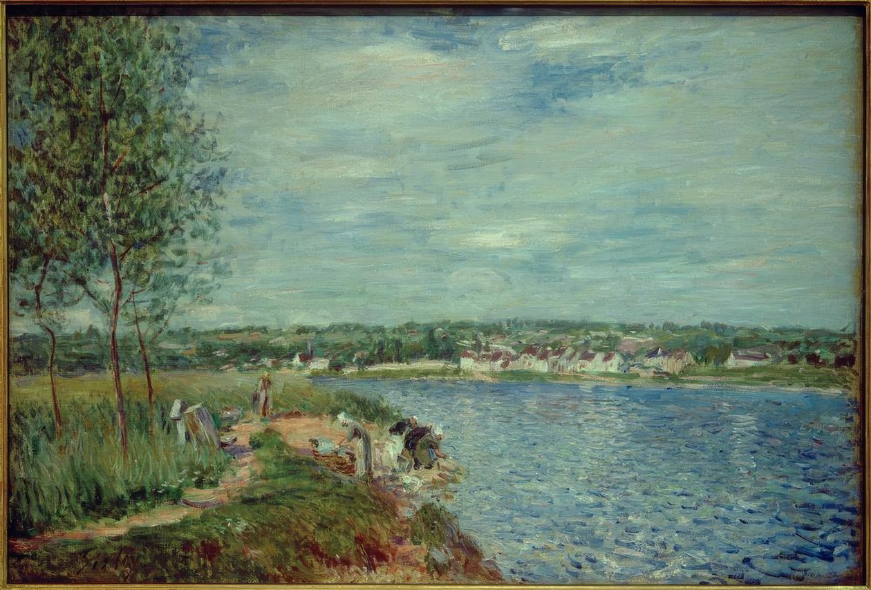 Skiver, nær Champagne av Alfred Sisley