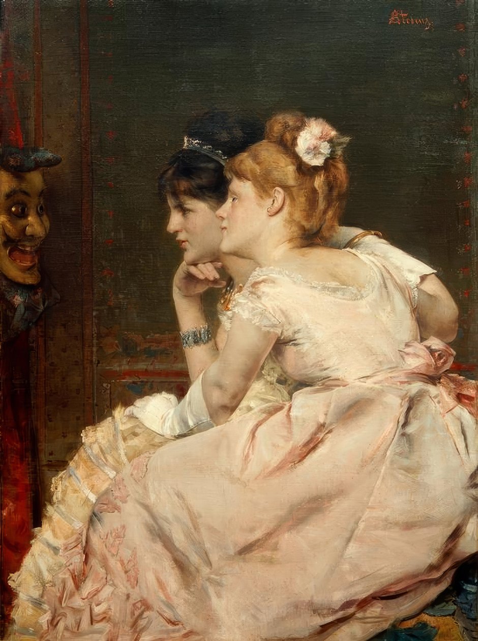 A.Stevens, Den japanske masken av Alfred Emile Stevens