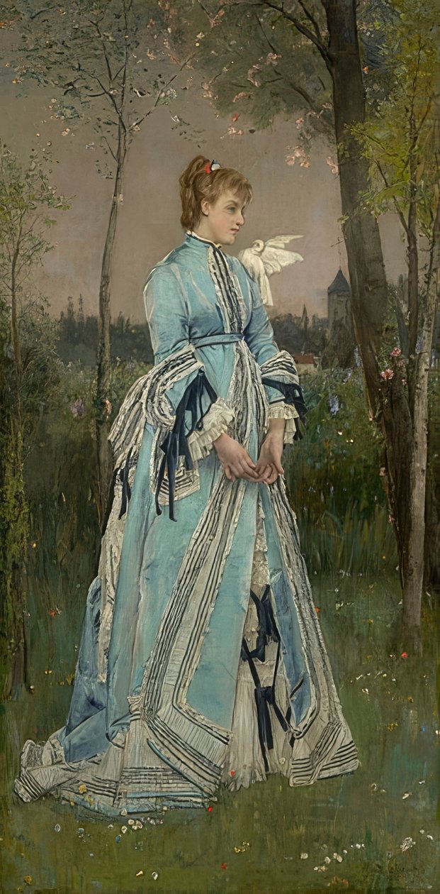 Vår. 1877 av Alfred Emile Stevens