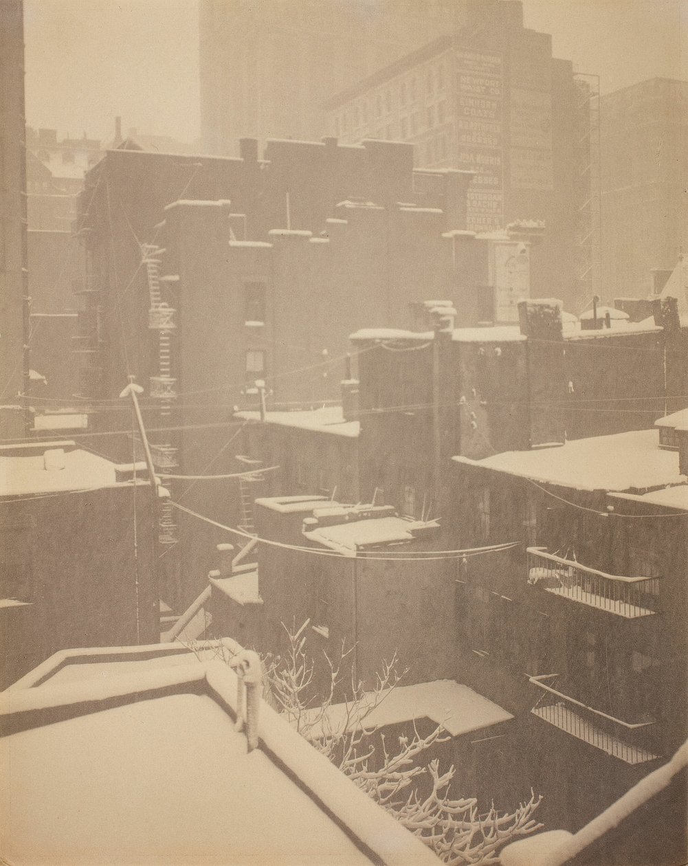 Fra bakvinduet 291, 1915. av Alfred Stieglitz
