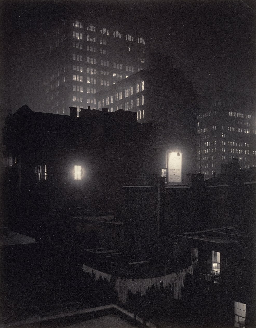 Fra bakvinduet, 291 - N.Y. av Alfred Stieglitz