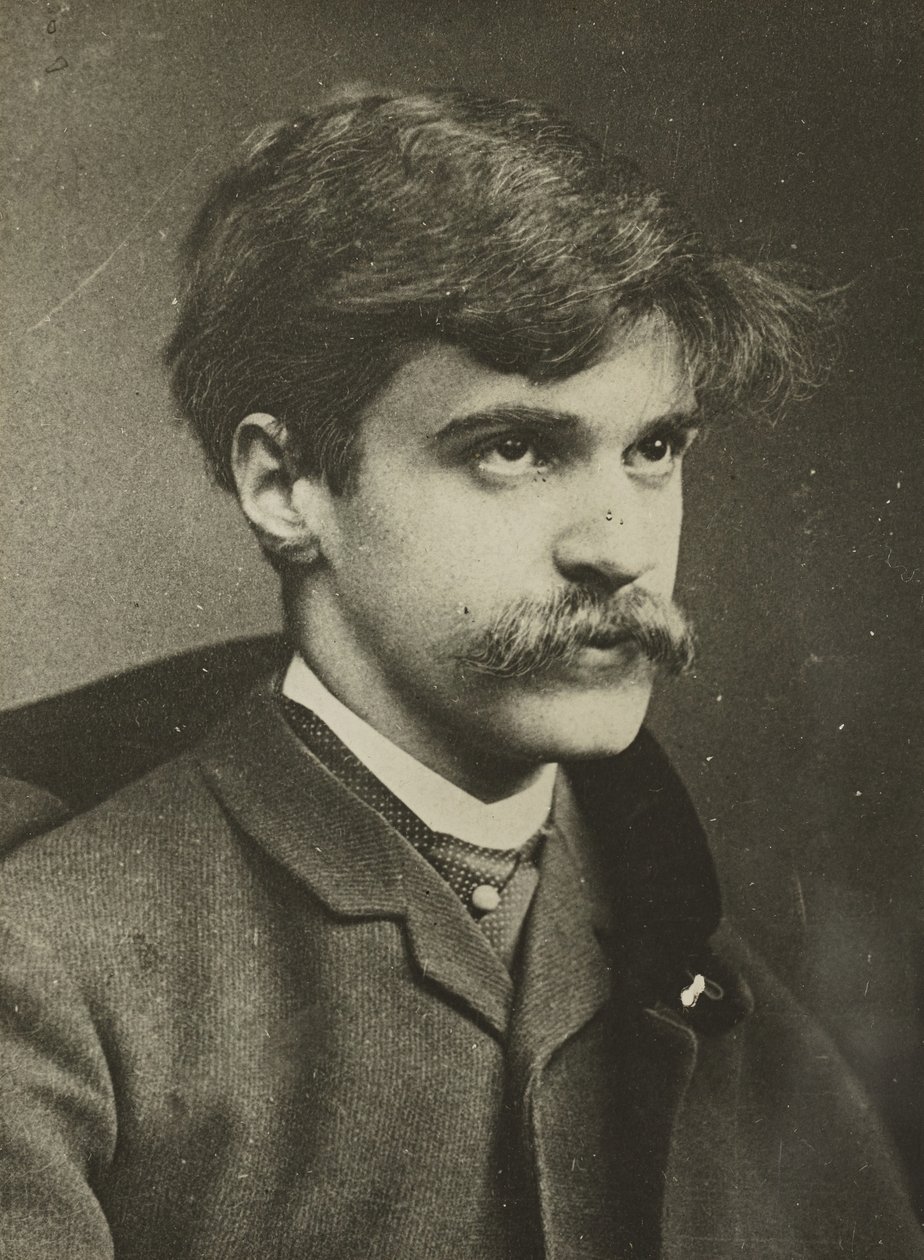 Selvportrett, 1894. av Alfred Stieglitz