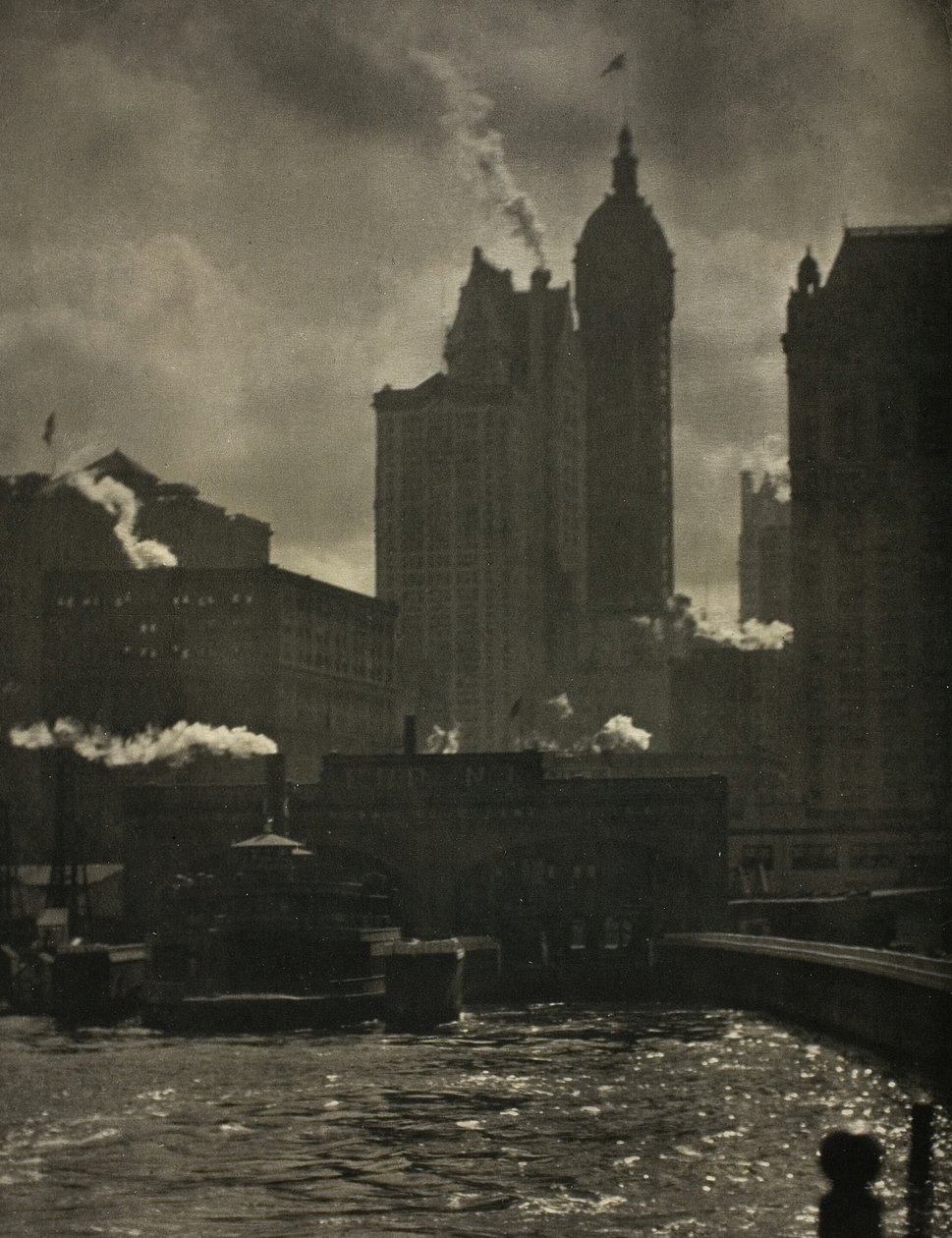 Ambisjonenes by, 1910. av Alfred Stieglitz
