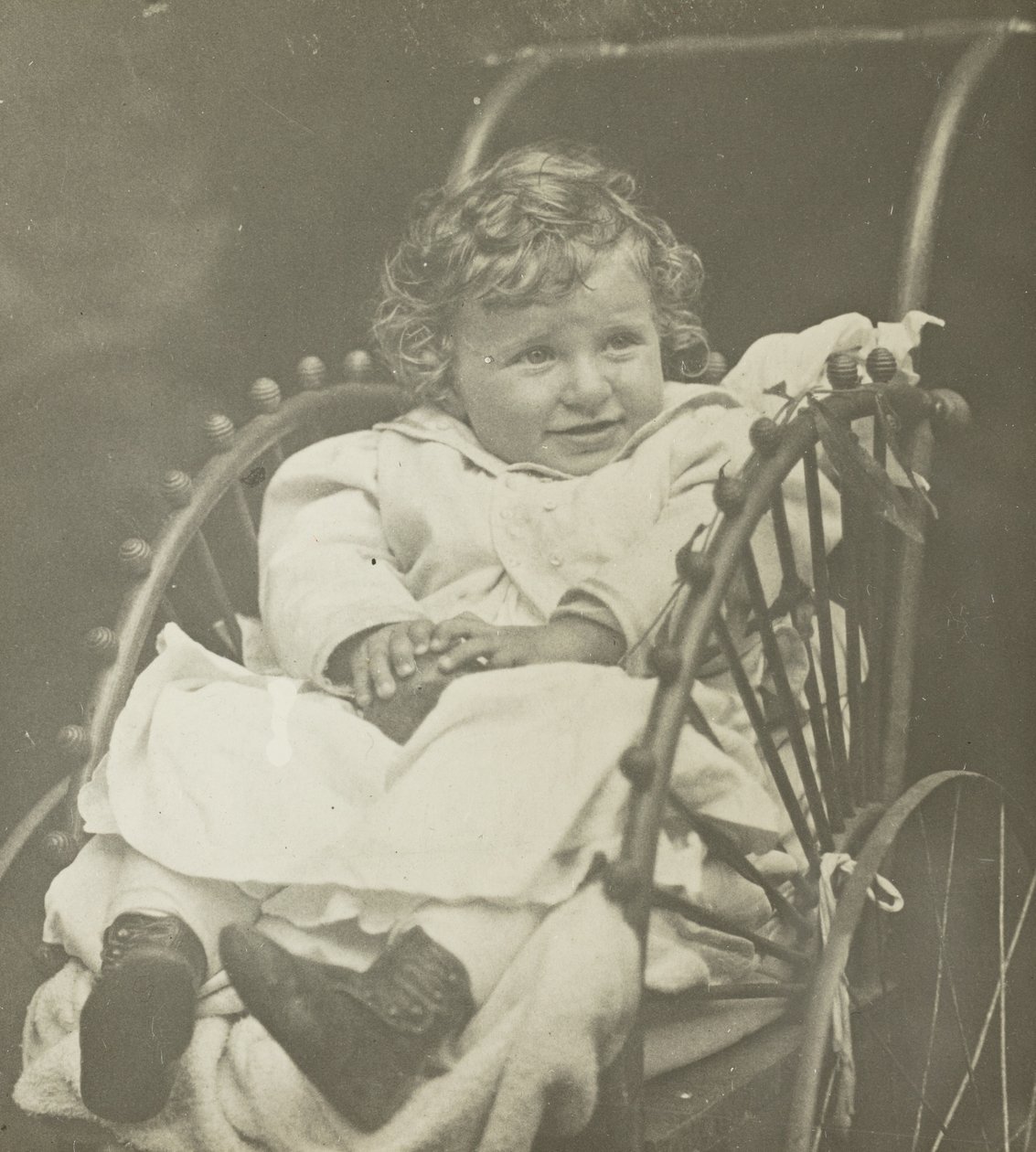 Uten tittel (Howard Schubart i vogn) av Alfred Stieglitz