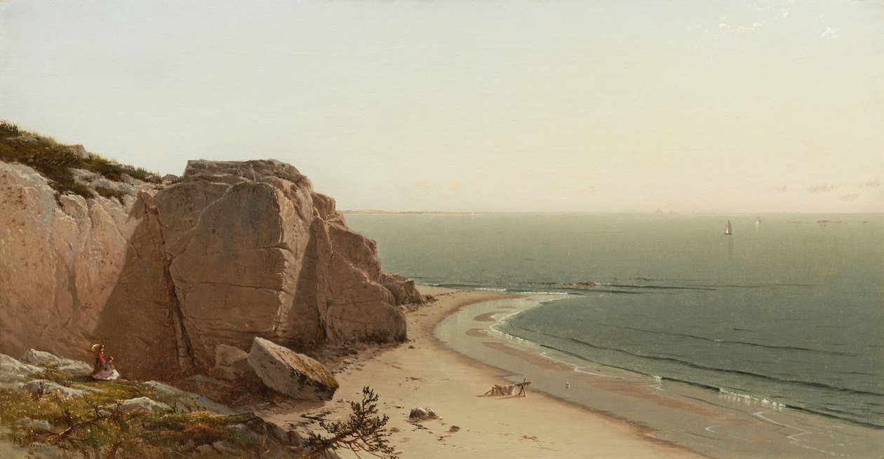 En stille dag nær Manchester, 1873. av Alfred Thompson Bricher