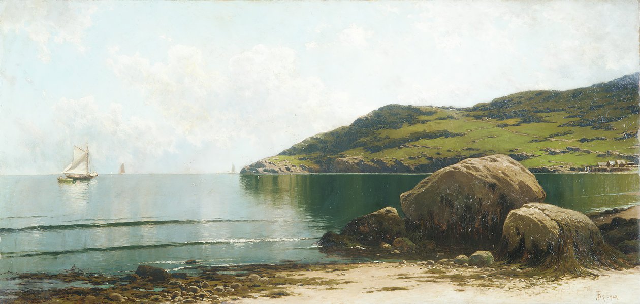 Marine landskap, ca. 1895. av Alfred Thompson Bricher
