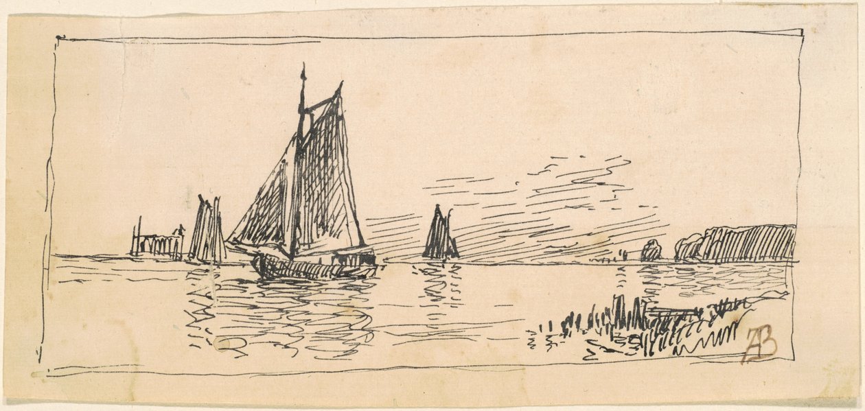 Skip av Alfred Thompson Bricher