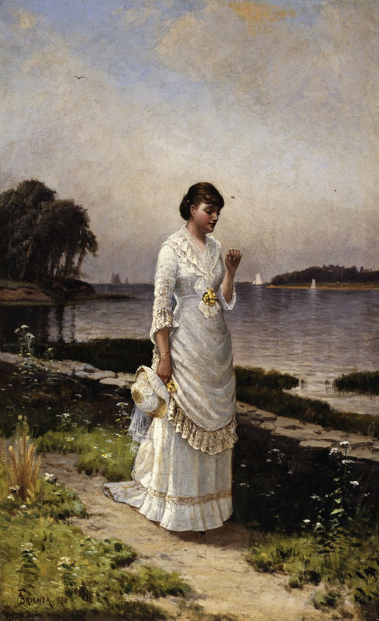 Forlovelsesringen, 1880 av Alfred Thompson Bricher