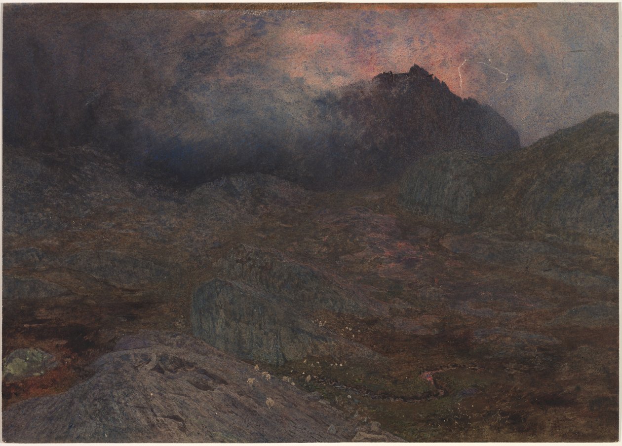 Trifaen-dalen av Alfred William Hunt