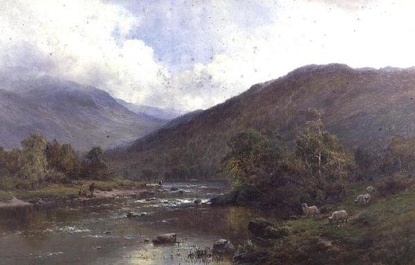 Dee nær Balmoral av Alfred de Breanski