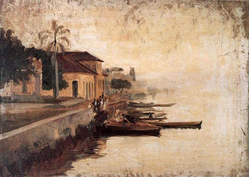 Port of Paranagua av Alfredo Andersen