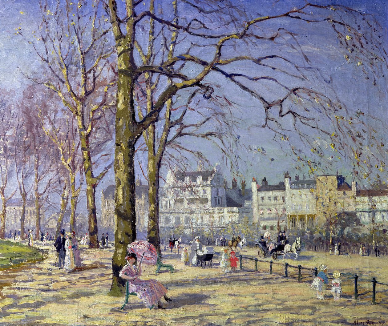 Vår i Hyde Park av Alice Maud Fanner