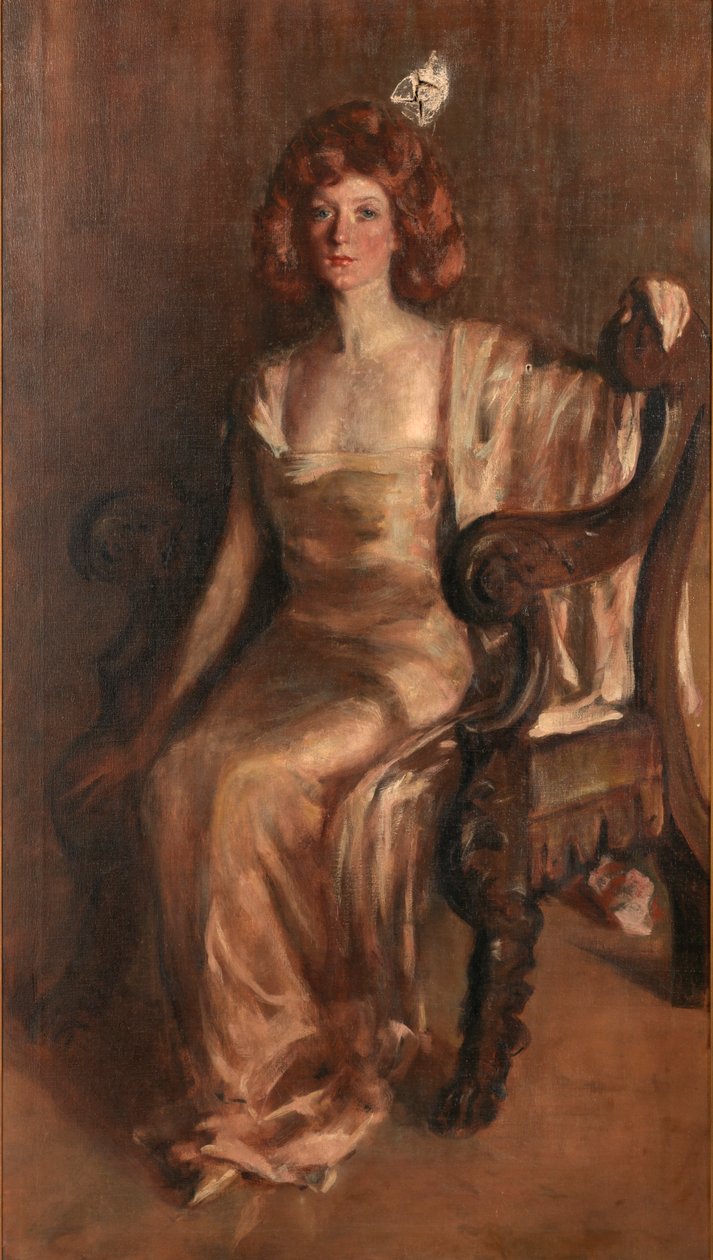 Evalina Palmer sicilianere, ca. 1911. av Alice Pike Barney