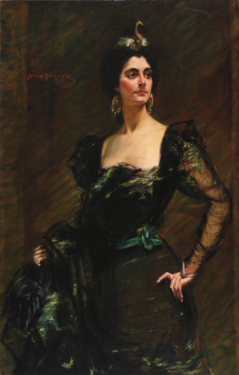 Kate Deering Ridgely, etter 1900. av Alice Pike Barney