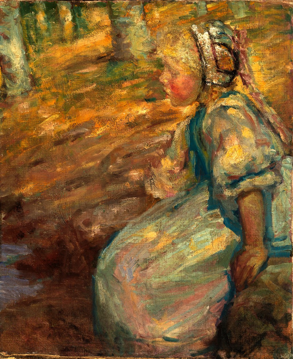 Bondepike, 1900. av Alice Pike Barney