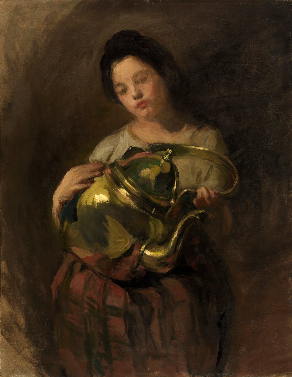 Messingkjelen, ca. 1890. av Alice Pike Barney