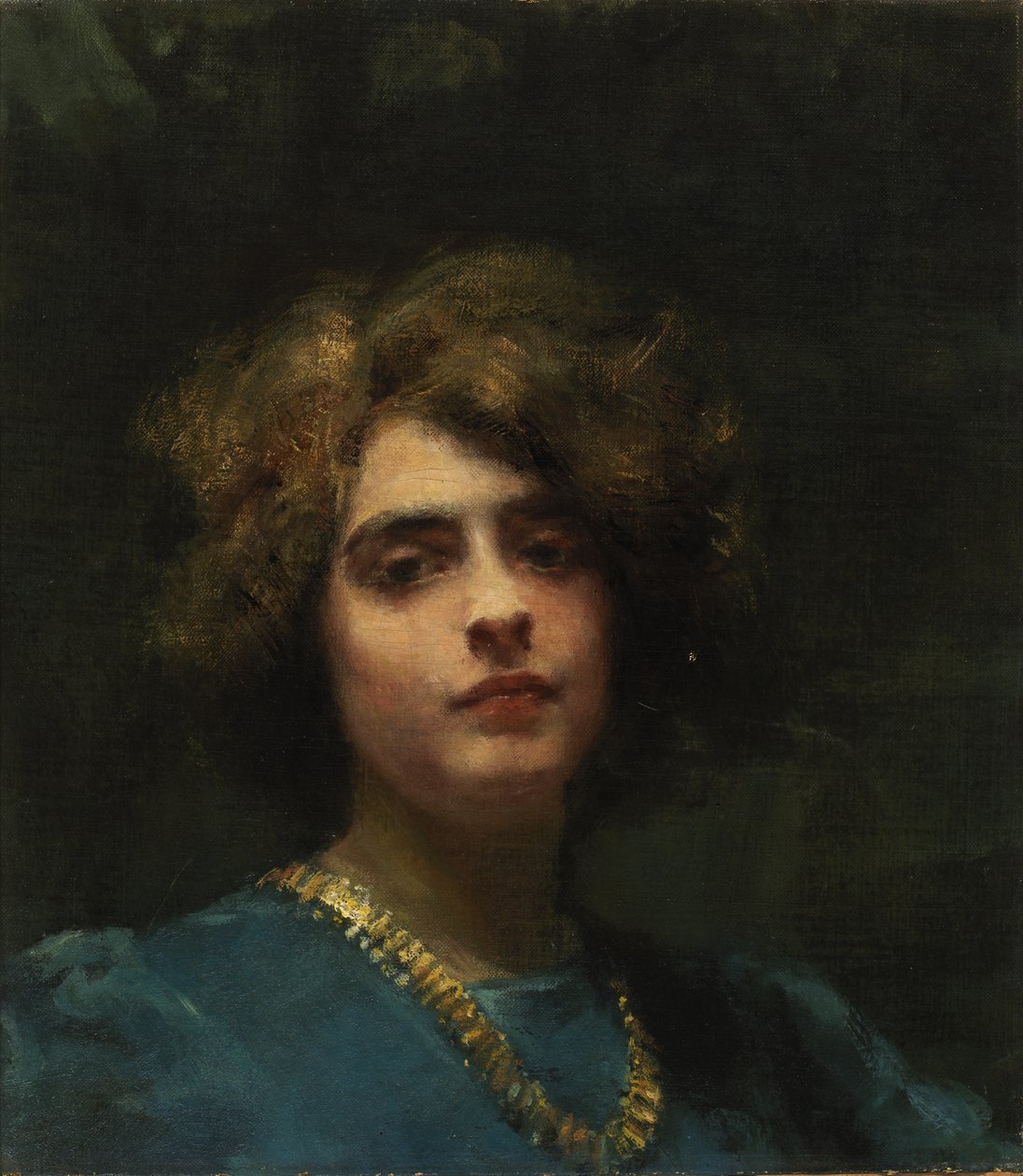 Halskjedet, 1898. av Alice Pike Barney