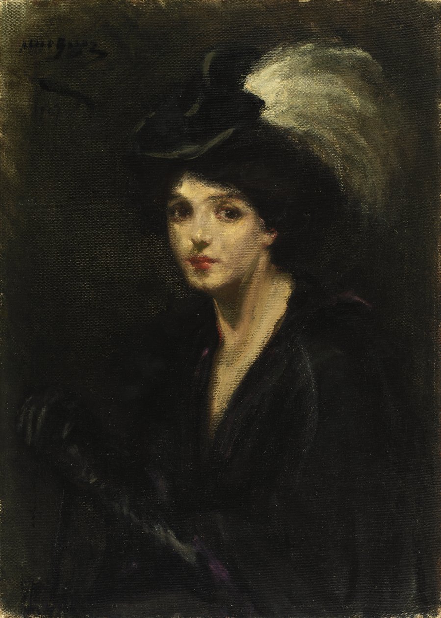 White Paradise, ca. 1900. av Alice Pike Barney