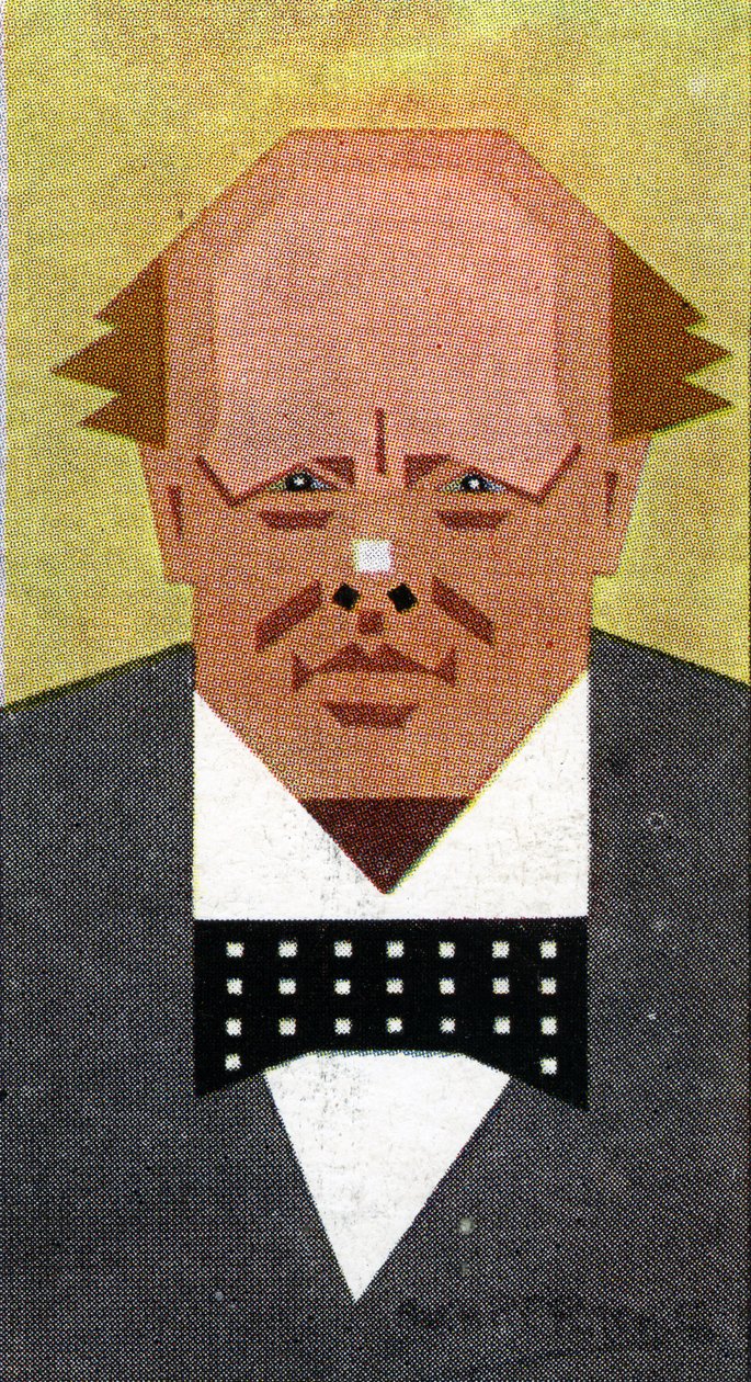 Winston Churchill, 1926 av Alick P. F. Ritchie