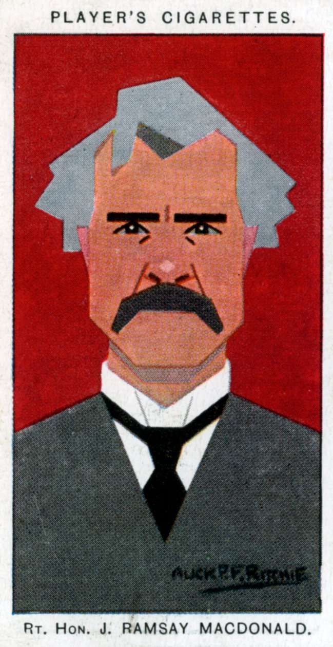 Ramsay MacDonald , britisk statsminister, 1926. av Alick P. F. Ritchie