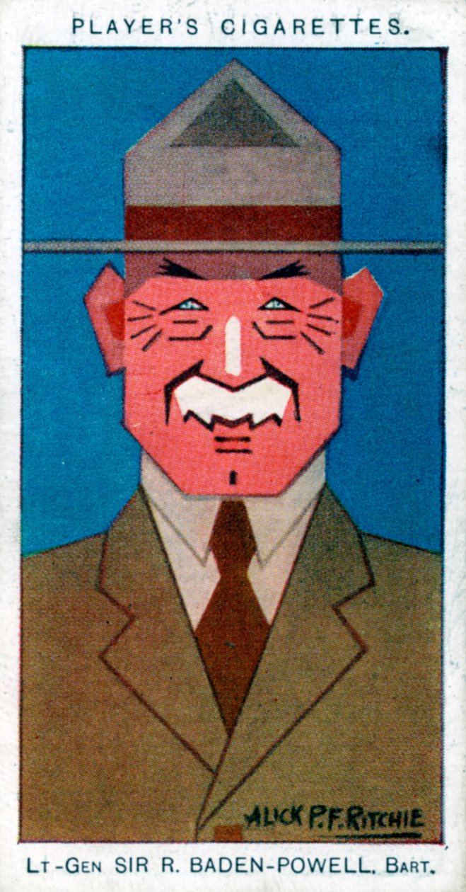 Robert Baden-Powell, 1. baron Baden-Powell, 1926. av Alick P. F. Ritchie
