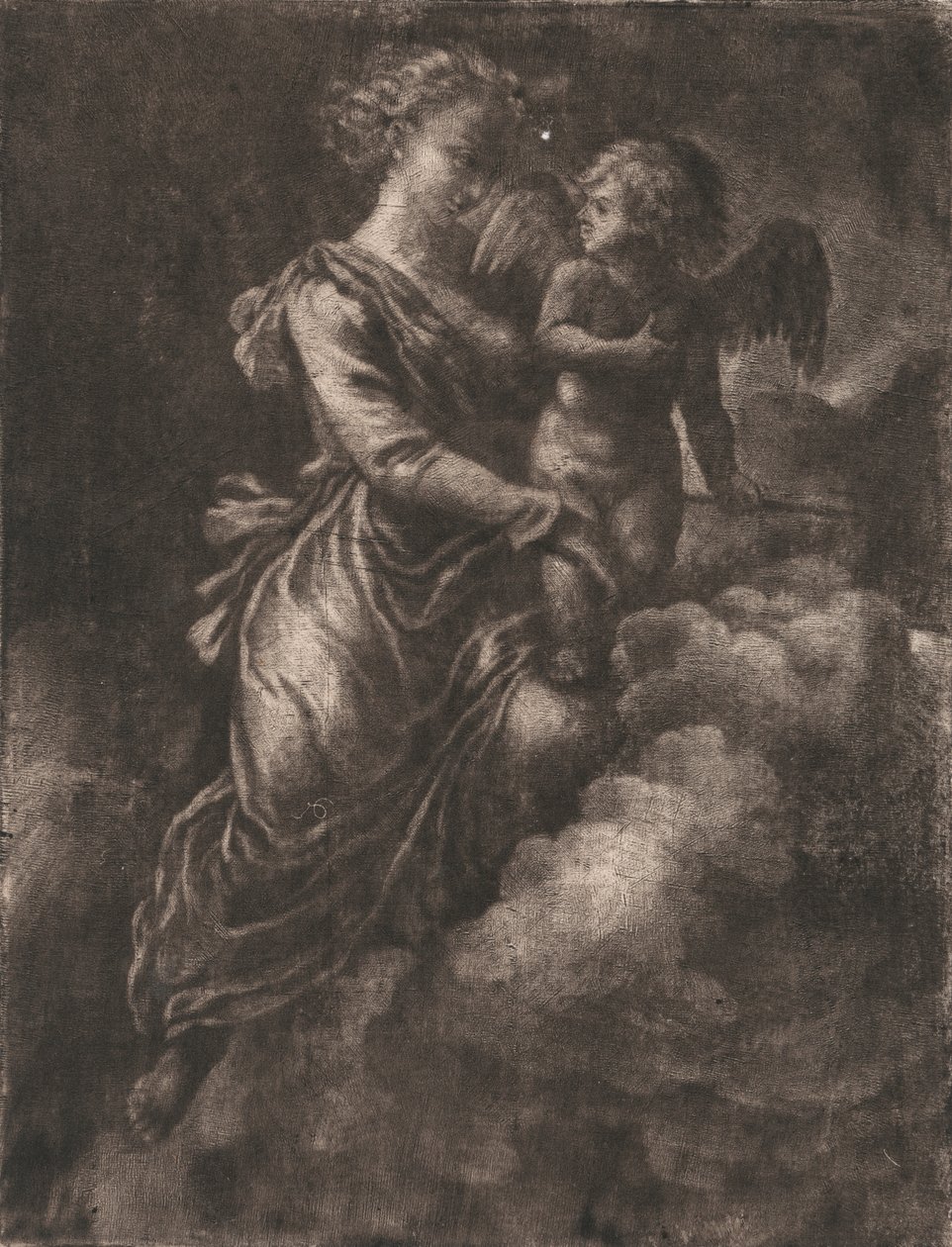 Venus og Amor av Allaert van Everdingen