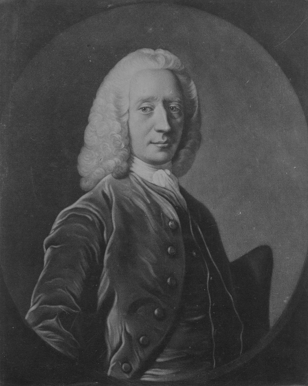 John Coutts Esq., Lord Provost of Edinburgh, gravert av James McArdell av Allan Ramsay
