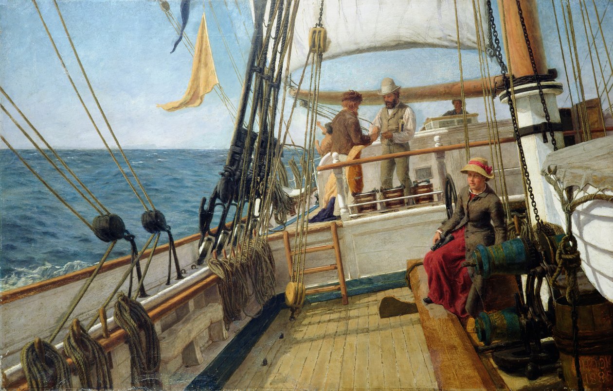 En samtale til sjøs av Allan J. Hook