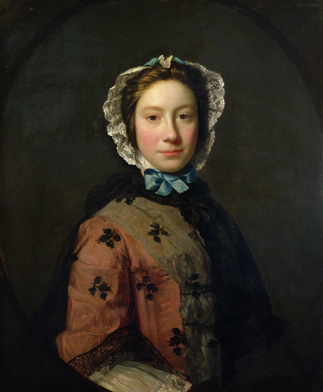 Rosamond Sargent, født Chambers, 1749 av Allan Ramsay