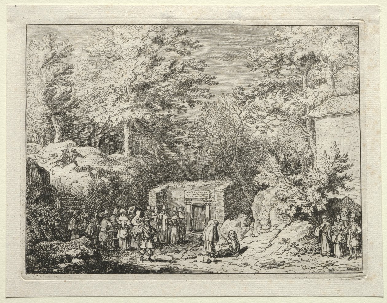 Den fjerde våren, 1660-tallet. av Allart van Everdingen