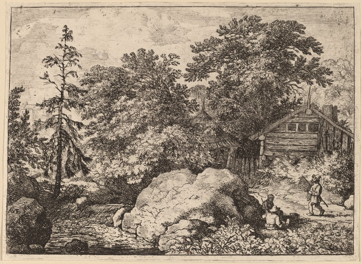 The Knoll, sannsynligvis ca. 16451656. av Allart van Everdingen