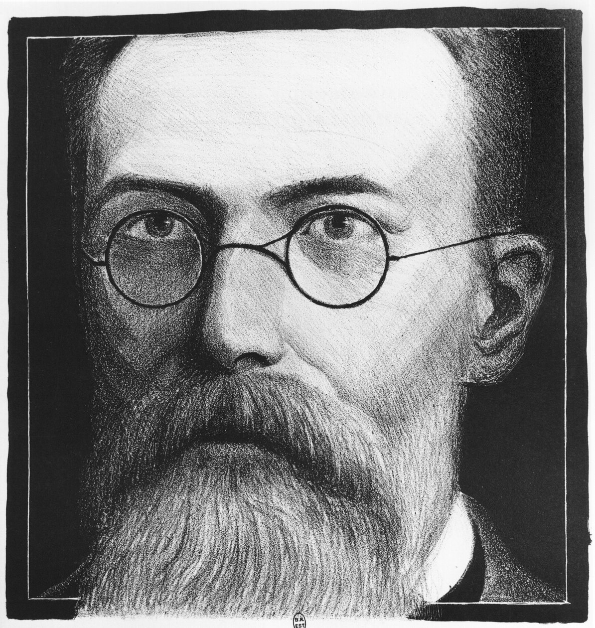 Portrett av Nikolai Andreievich Rimsky-Korsakov (1844-1908) av Allen