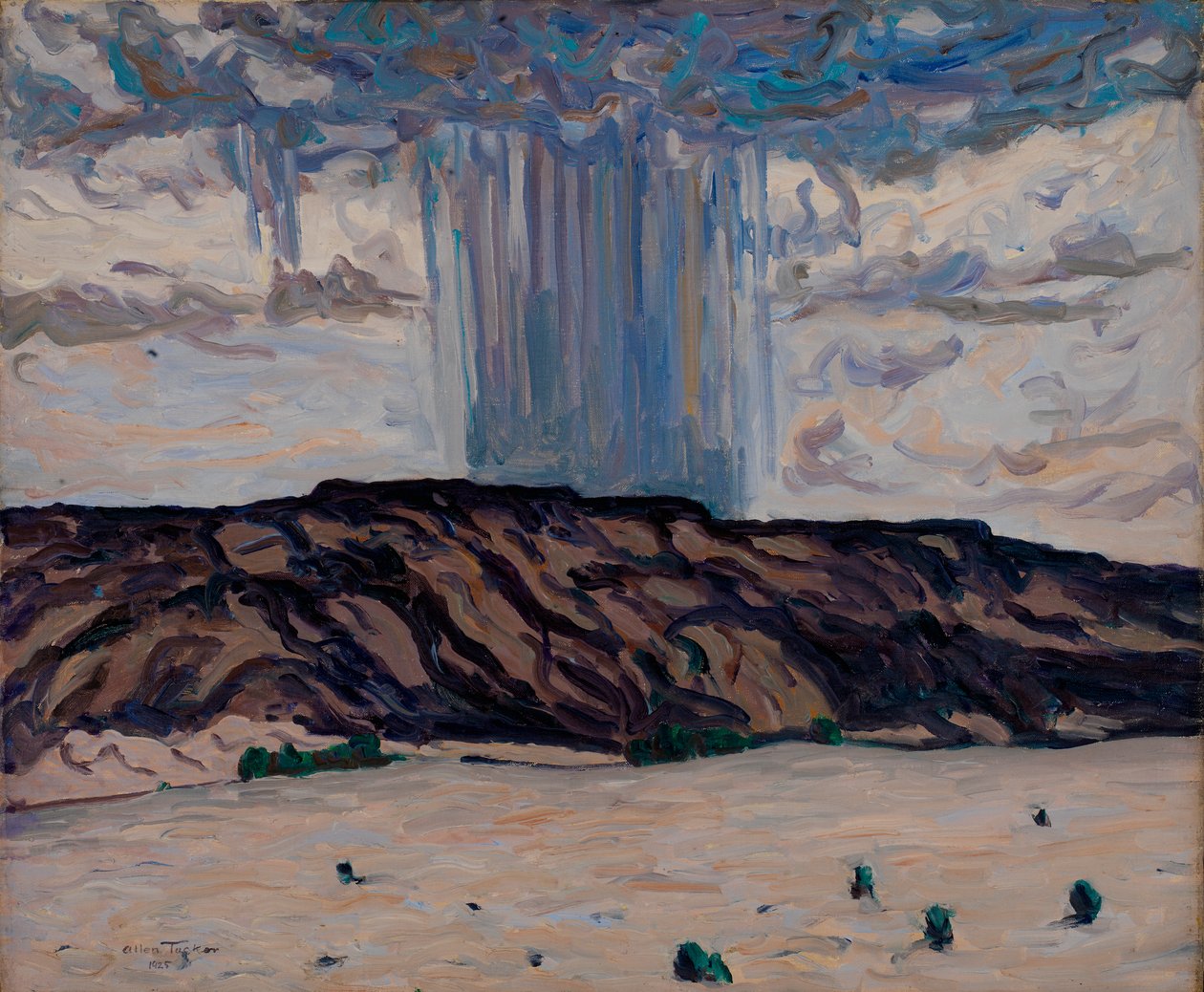 Skybrudd ved Black Mesa, New Mexico, 1925. av Allen Tucker