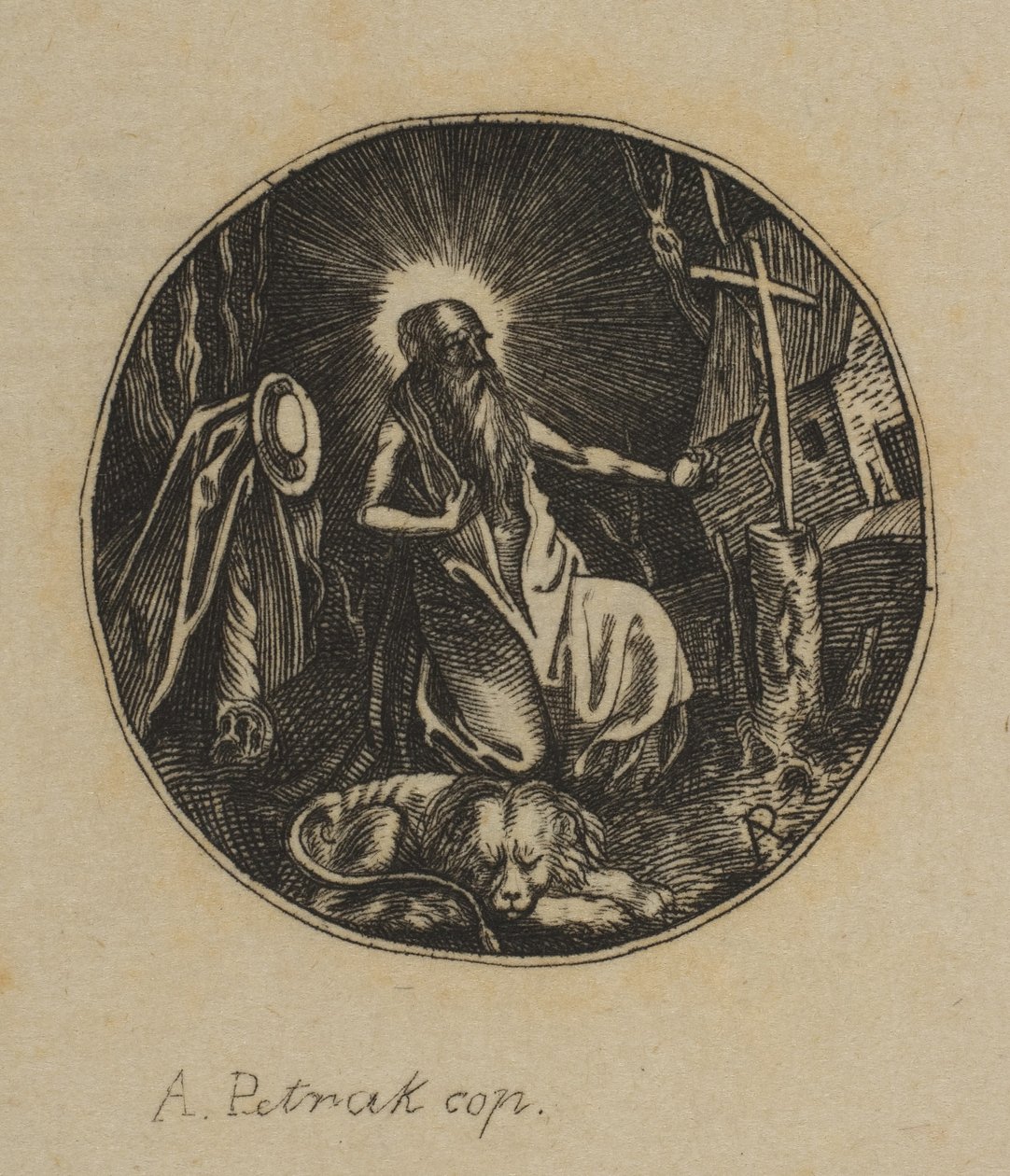 Saint Hieronymus, 1800-tallet. av Alois Petrak