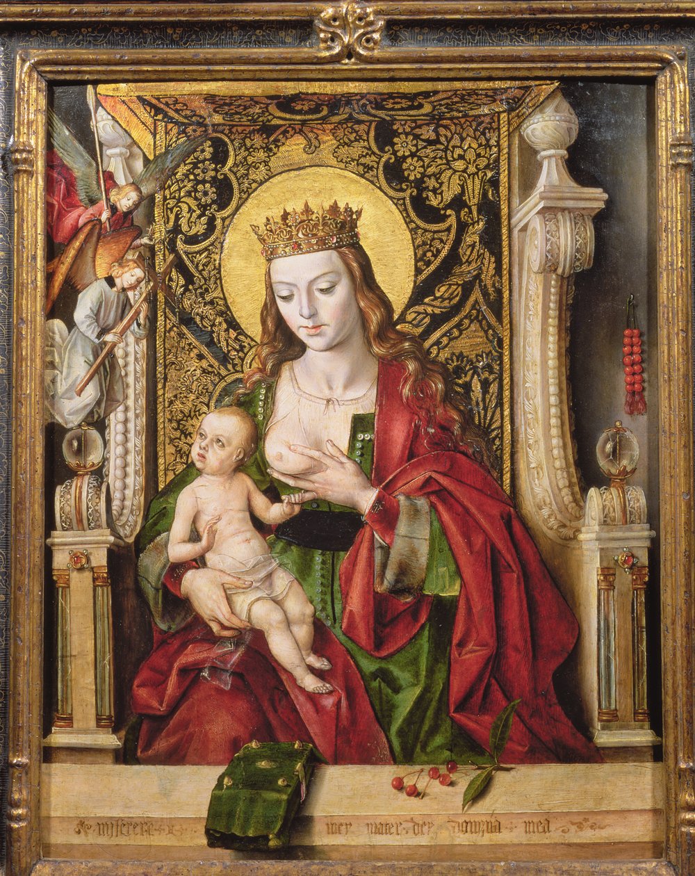 Jomfru og barn (panel) av Alonso Berruguete