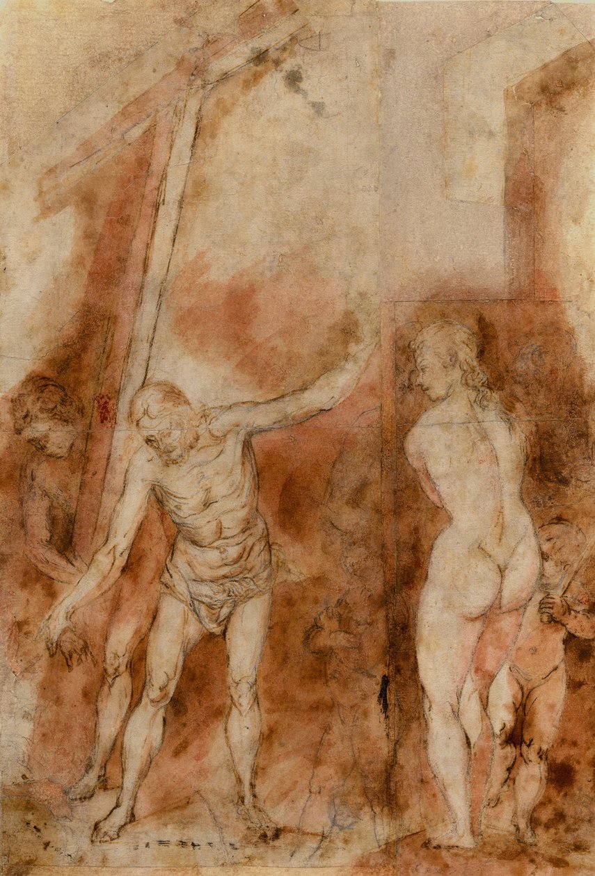 Kristus i Limbo. av Alonso Cano