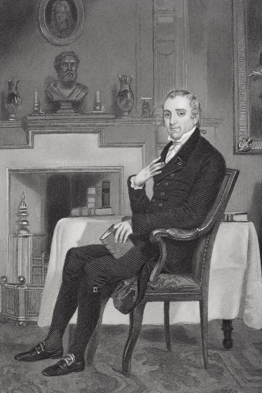 Portrett av Fisher Ames (1758–1808) av Alonzo Chappel