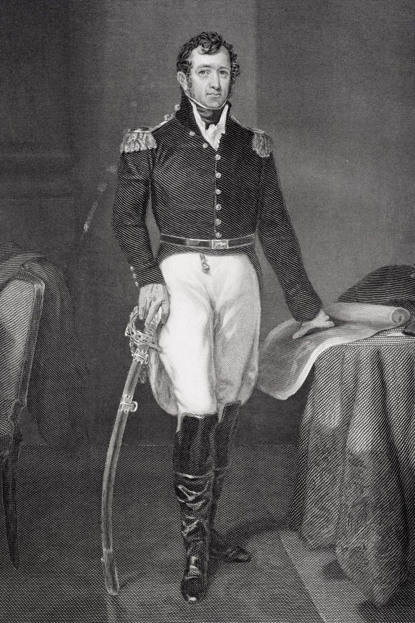 Portrett av Jacob Brown (1775-1828) av Alonzo Chappel