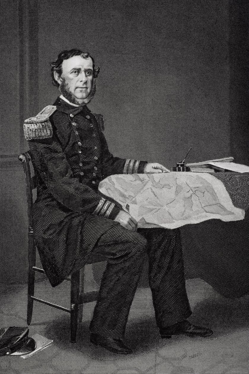Portrett av Samuel Francis Du Pont (1803-1865) av Alonzo Chappel